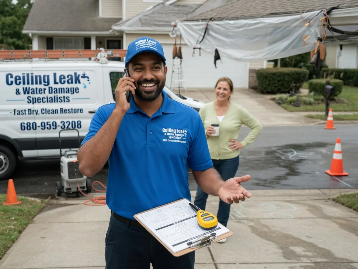 Ceiling Leak Cleanup Petersburg, IL FAQs